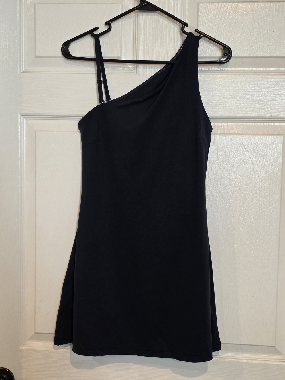 Sweaty Betty One-Shoulder Navy Dress